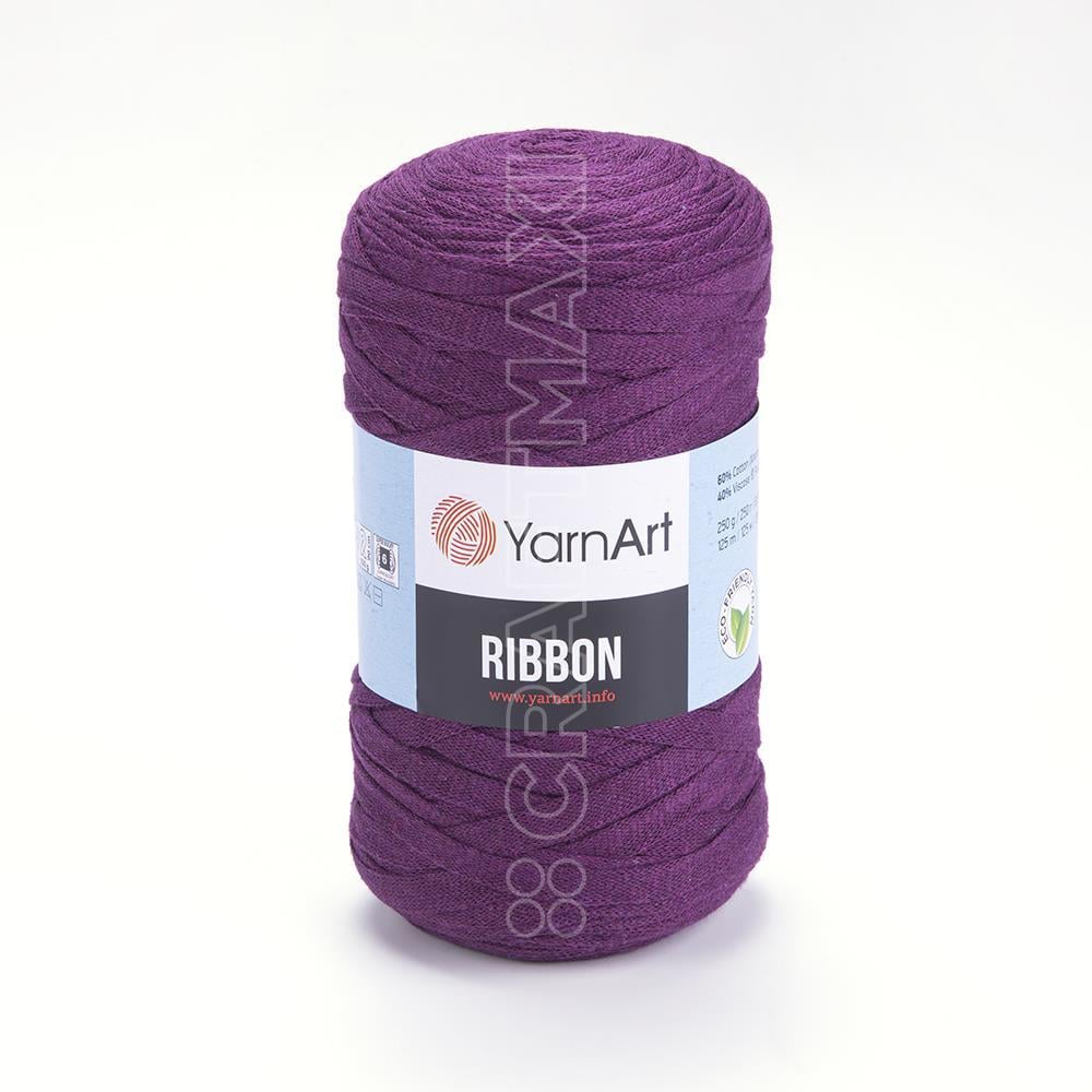 YARNART RIBBON - ACCESSORIES KNITTING YARN PURPLE - 778