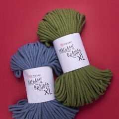 YARNART MACRAME BRAIDED XL - MACRAME ROPE