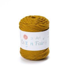 YARNART COTTON FAIR 4/4 - KNITTING YARN MUSTARD - 5522