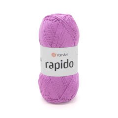 YARNART RAPIDO - KNITTING YARN LIGHT PURPLE - 684
