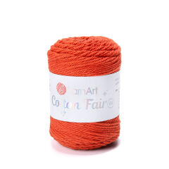 YARNART COTTON FAIR 4/4 - KNITTING YARN RED - 5528