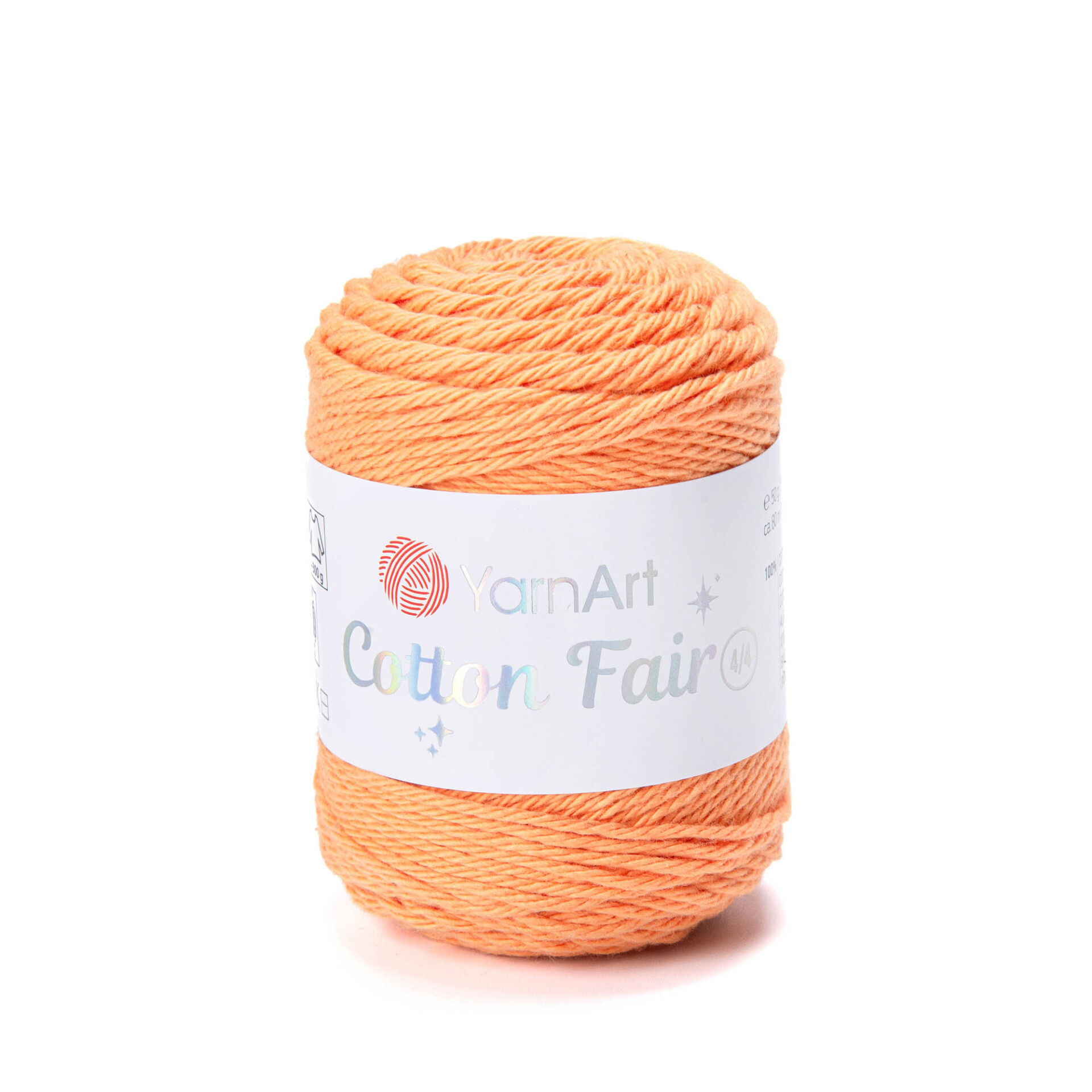 YARNART COTTON FAIR 4/4 - KNITTING YARN SALMON - 5532