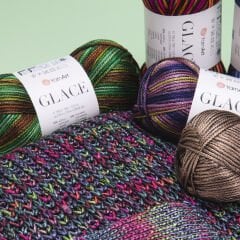 YARNART GLACE - KNITTING YARN