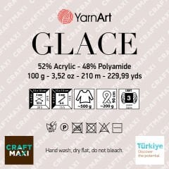 YARNART GLACE - KNITTING YARN