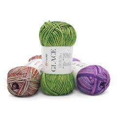YARNART GLACE - KNITTING YARN