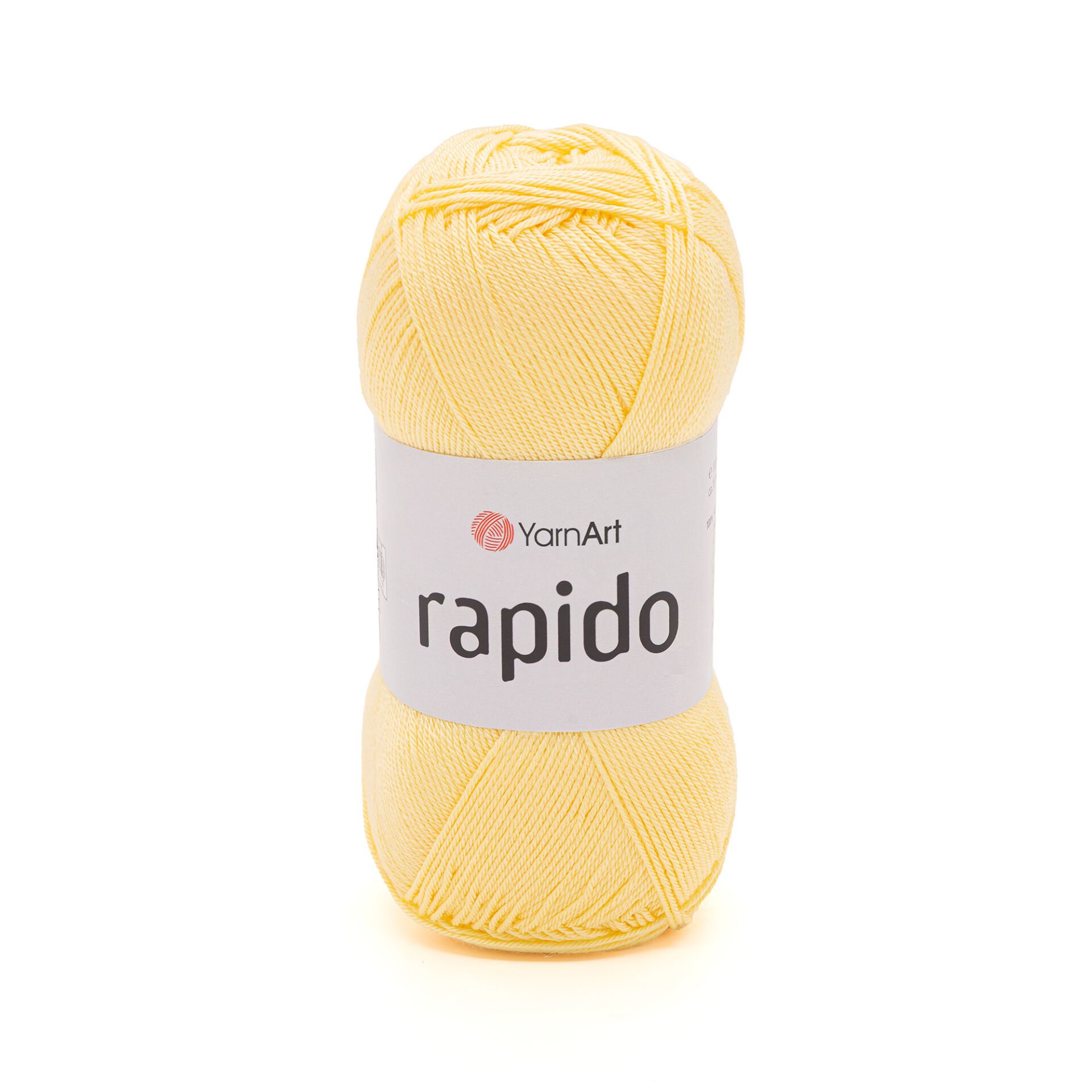 YARNART RAPIDO - KNITTING YARN YELLOW - 689