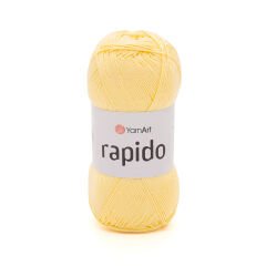 YARNART RAPIDO - KNITTING YARN YELLOW - 689