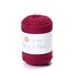 YARNART COTTON FAIR 4/4 - KNITTING YARN CLARET - 5546