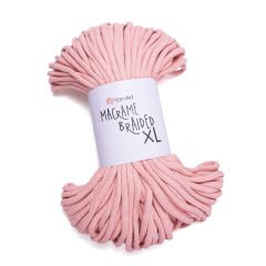 YARNART MACRAME BRAIDED XL - MACRAME ROPE PINKISH ORANGE - 767