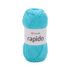 YARNART RAPIDO - KNITTING YARN TURQUOISE - 695