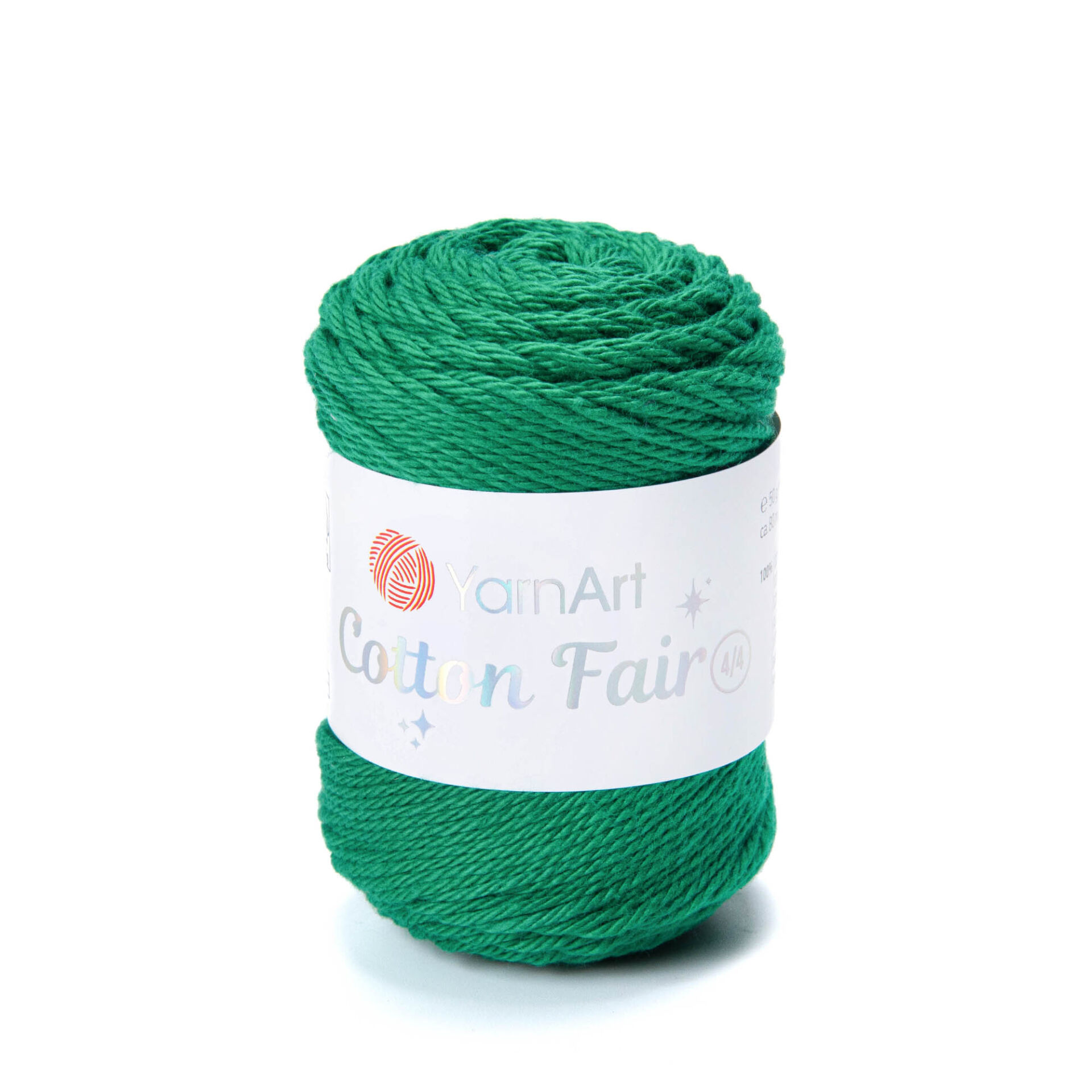 YARNART COTTON FAIR 4/4 - KNITTING YARN GREEN - 5549