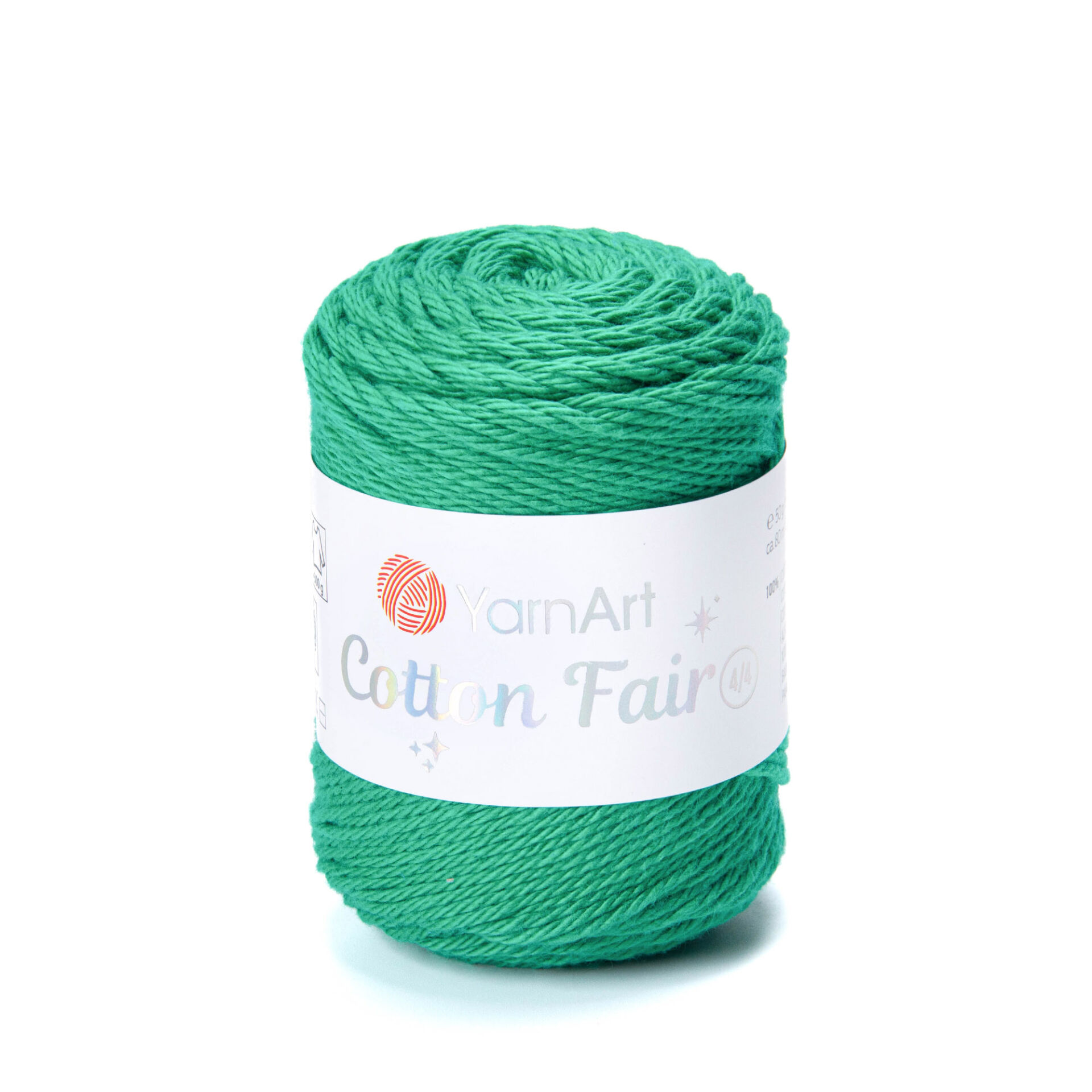 YARNART COTTON FAIR 4/4 - KNITTING YARN GREEN - 5551