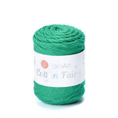 YARNART COTTON FAIR 4/4 - KNITTING YARN GREEN - 5551