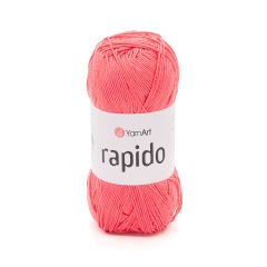 YARNART RAPIDO - KNITTING YARN REDDISH ORANGE - 699