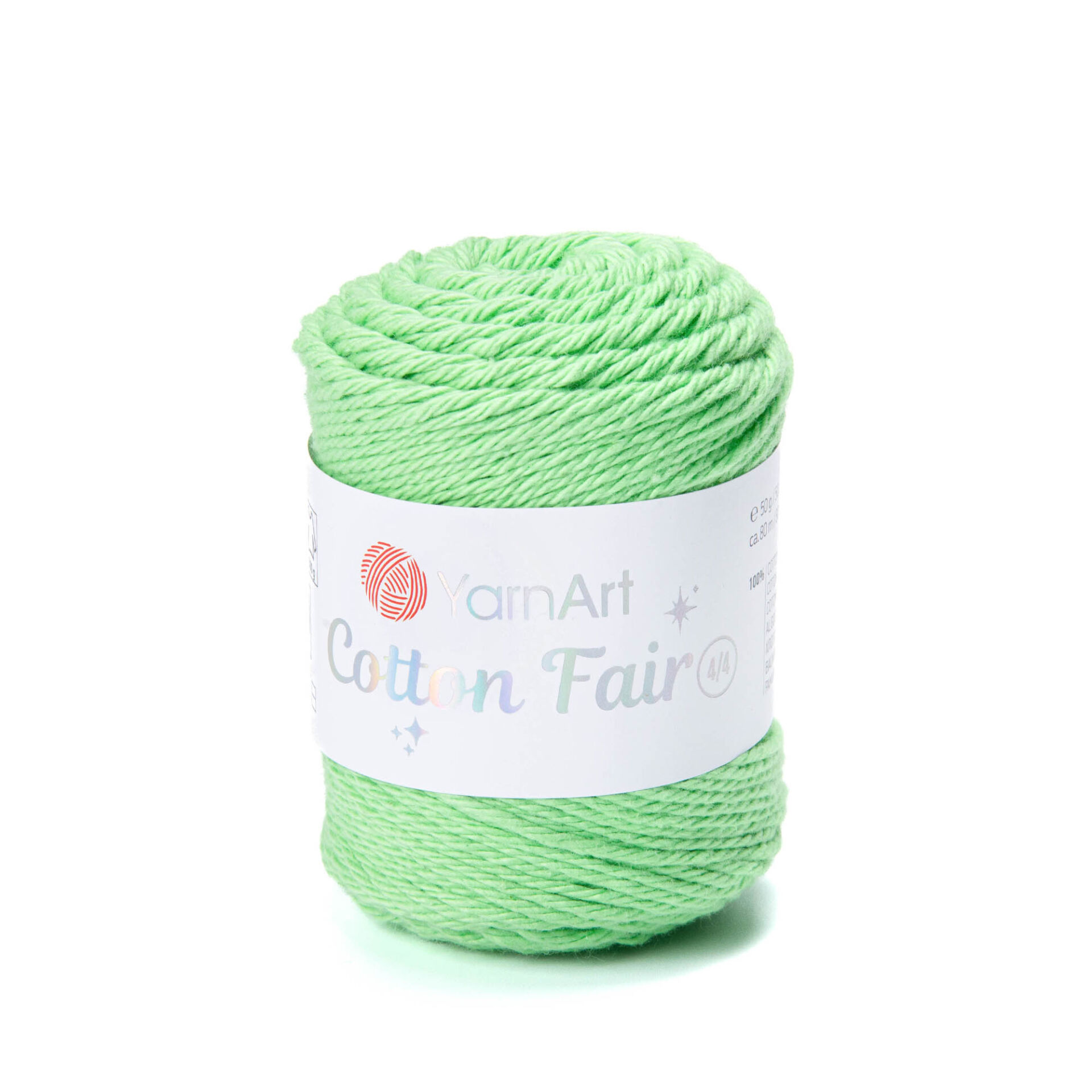 YARNART COTTON FAIR 4/4 - KNITTING YARN GREEN - 5556