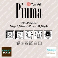 YARNART PIUMA - KNITTING YARN