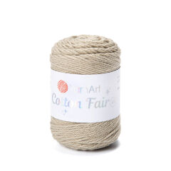 YARNART COTTON FAIR 4/4 - KNITTING YARN STONE COLOR - 5562