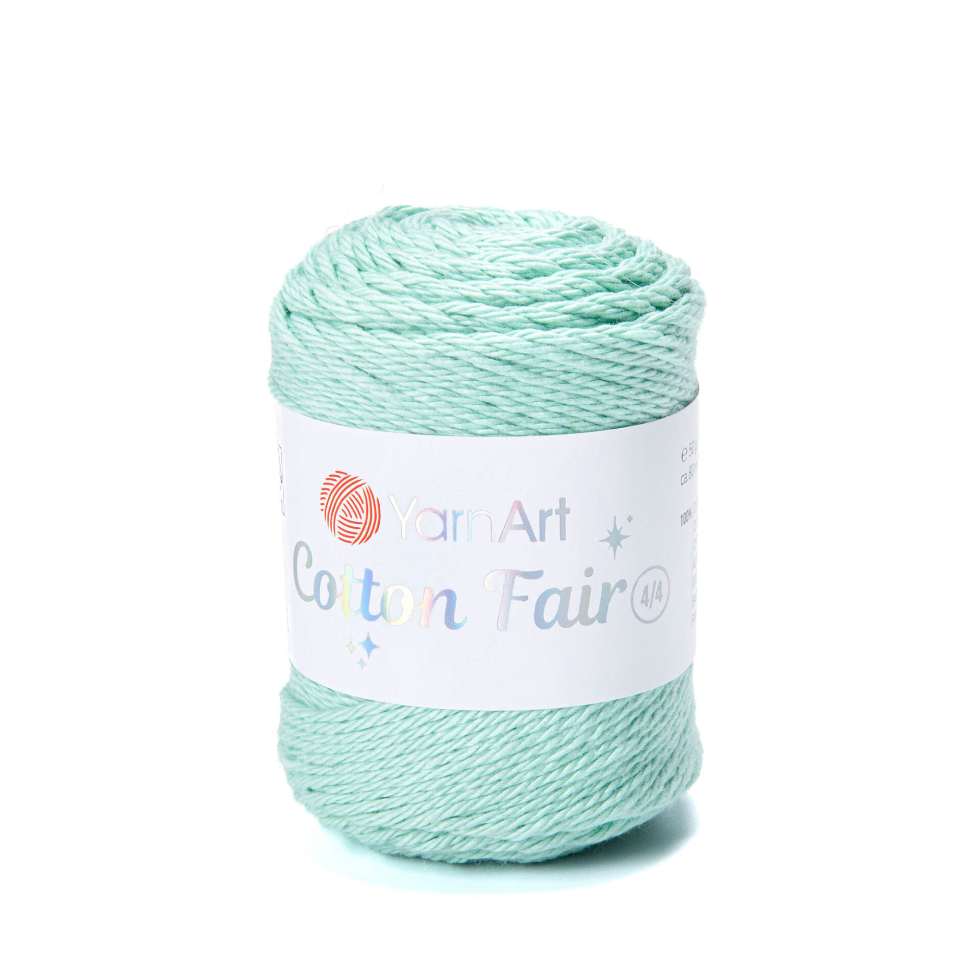 YARNART COTTON FAIR 4/4 - KNITTING YARN MINT - 5564