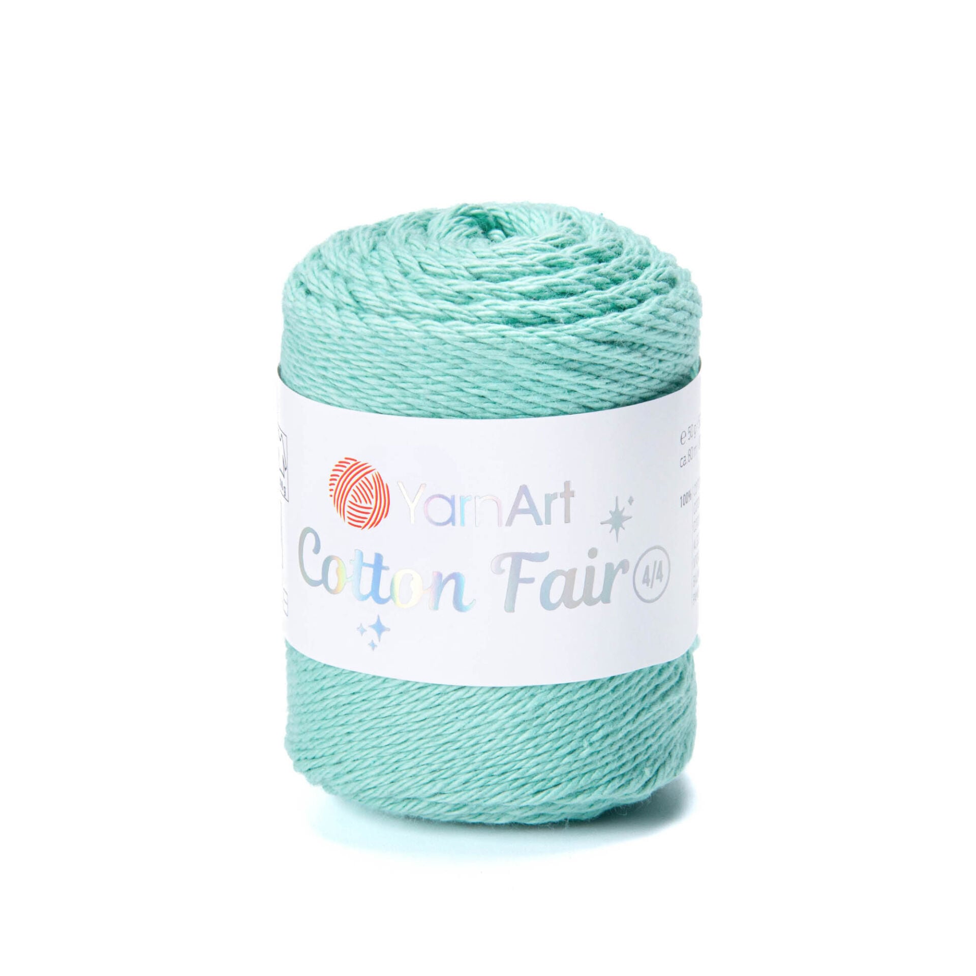 YARNART COTTON FAIR 4/4 - KNITTING YARN MINT - 5566