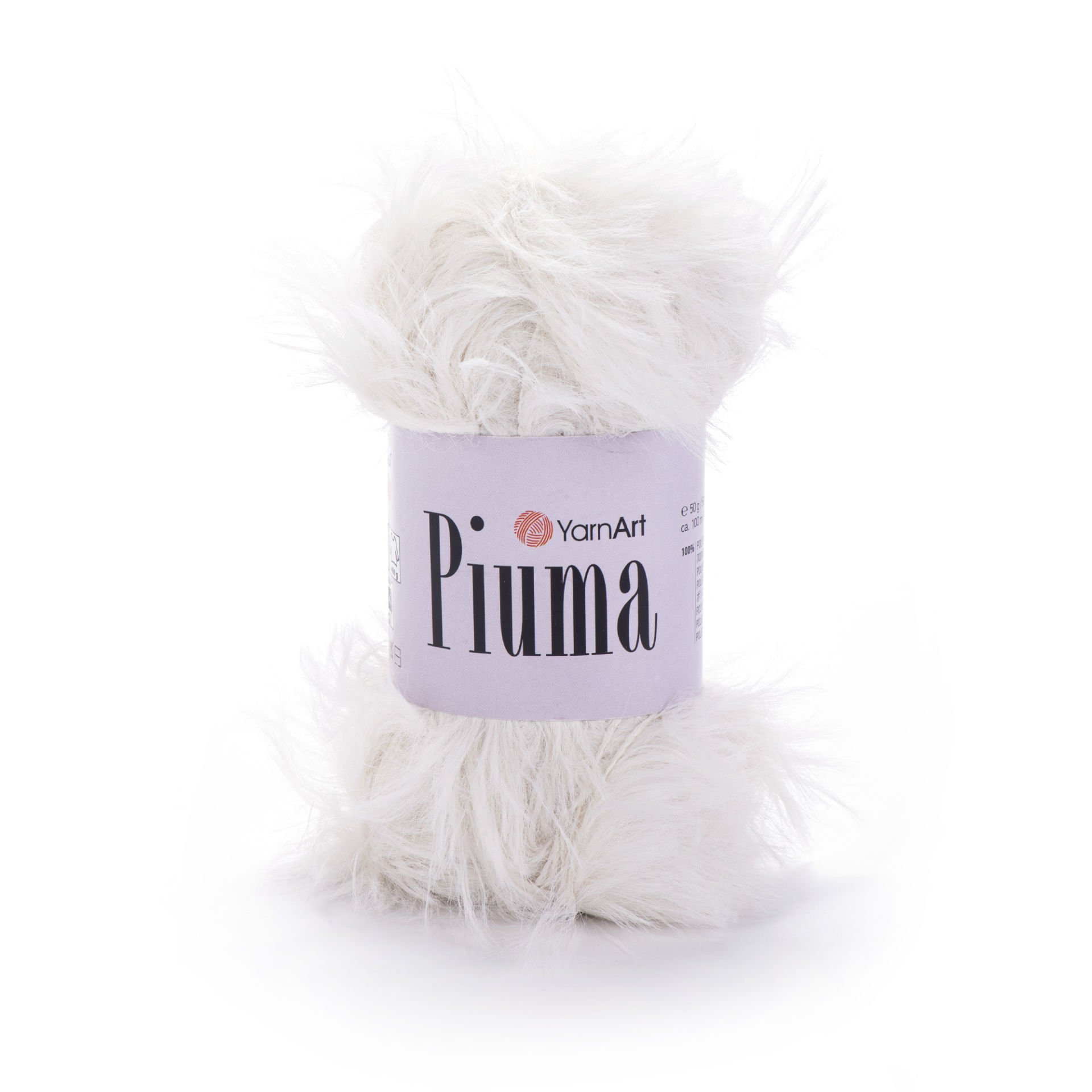 YARNART PIUMA - KNITTING YARN OFF-WHITE - 4402
