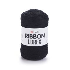 YARNART RIBBON LUREX - ACCESSORIES KNITTING YARN BLACK - 722