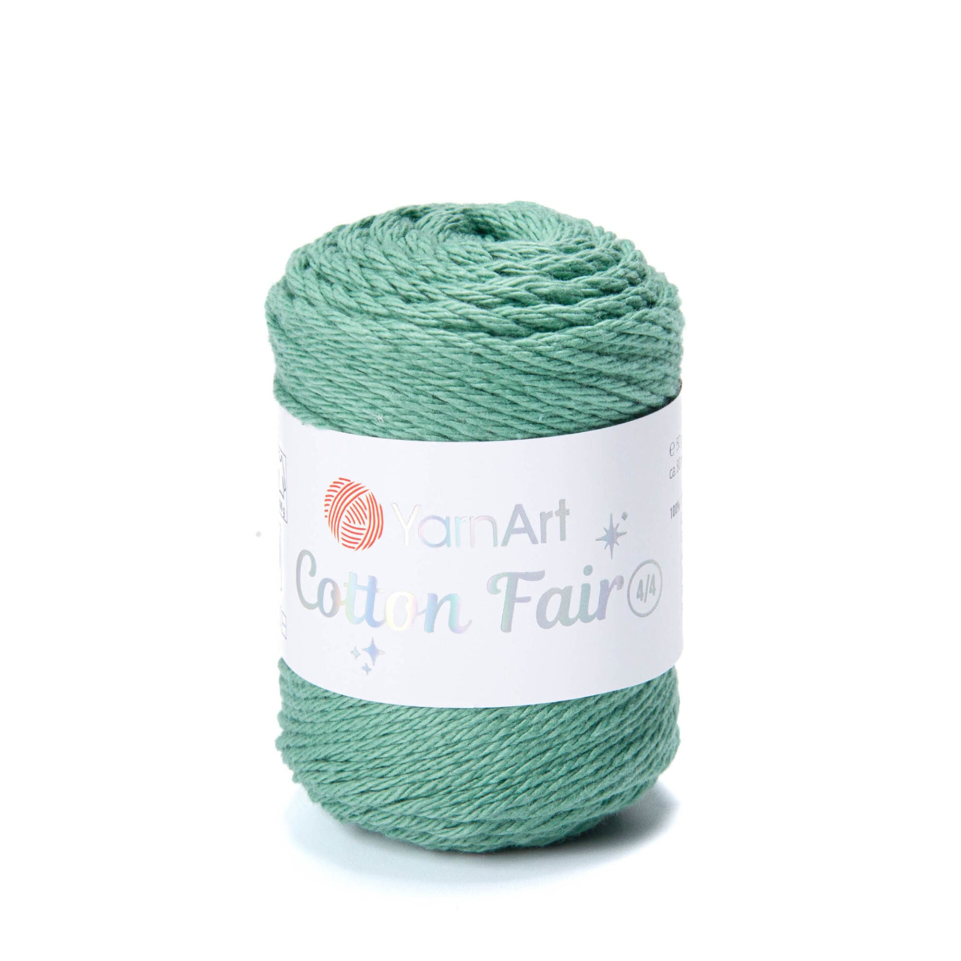 YARNART COTTON FAIR 4/4 - KNITTING YARN MINT - 5569