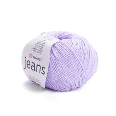 YARNART JEANS - KNITTING YARN LILAC - 89