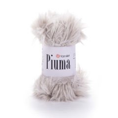 YARNART PIUMA - KNITTING YARN STONE COLOR - 4404