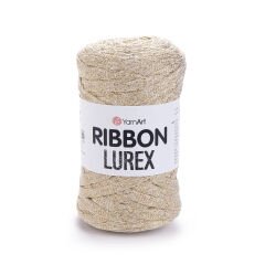 YARNART RIBBON LUREX - ACCESSORIES KNITTING YARN CREAM - 724