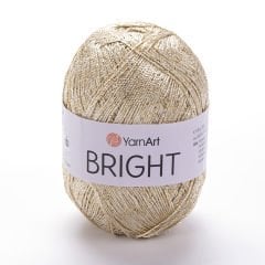 YARNART BRIGHT - GLITTERY KNITTING YARN GLITTERY - 101