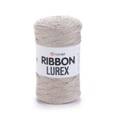 YARNART RIBBON LUREX - ACCESSORIES KNITTING YARN LIGHT GREY - 725