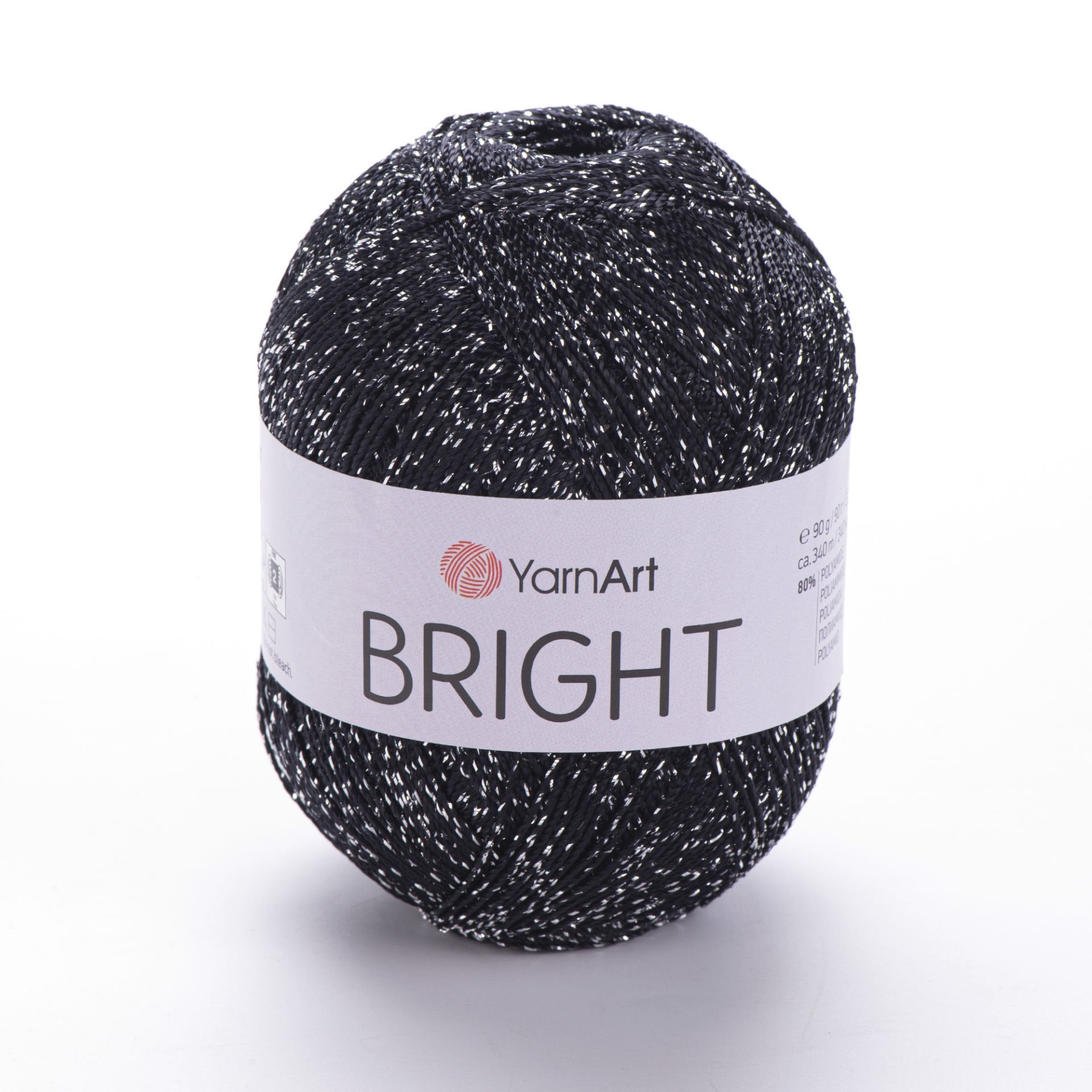 YARNART BRIGHT - GLITTERY KNITTING YARN GLITTERY - 107
