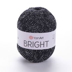 YARNART BRIGHT - GLITTERY KNITTING YARN GLITTERY - 107