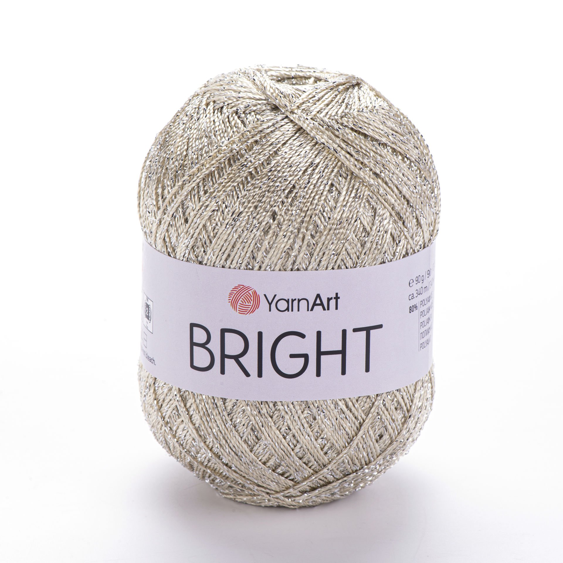 YARNART BRIGHT - GLITTERY KNITTING YARN GLITTERY - 120