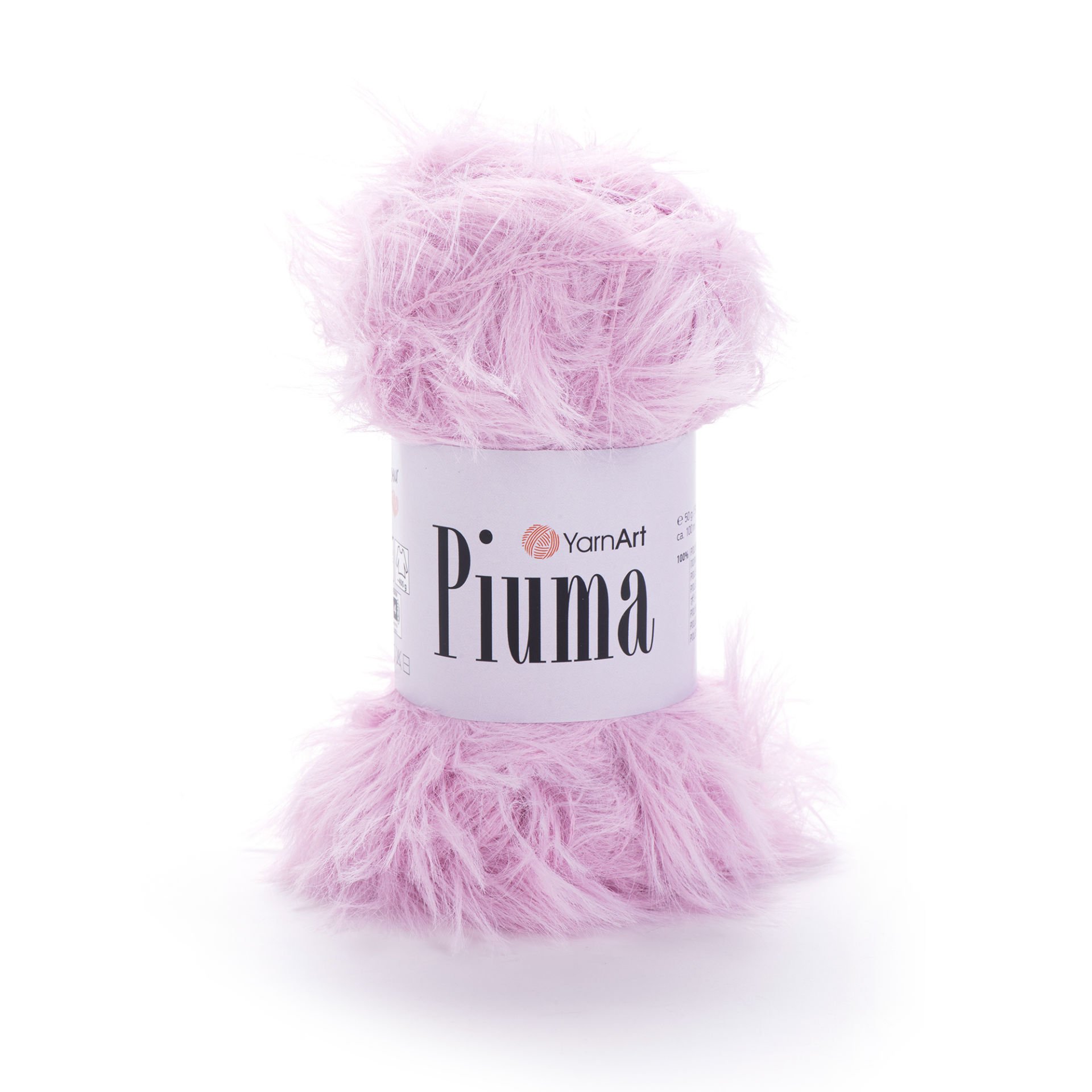 YARNART PIUMA - KNITTING YARN PINK - 4410