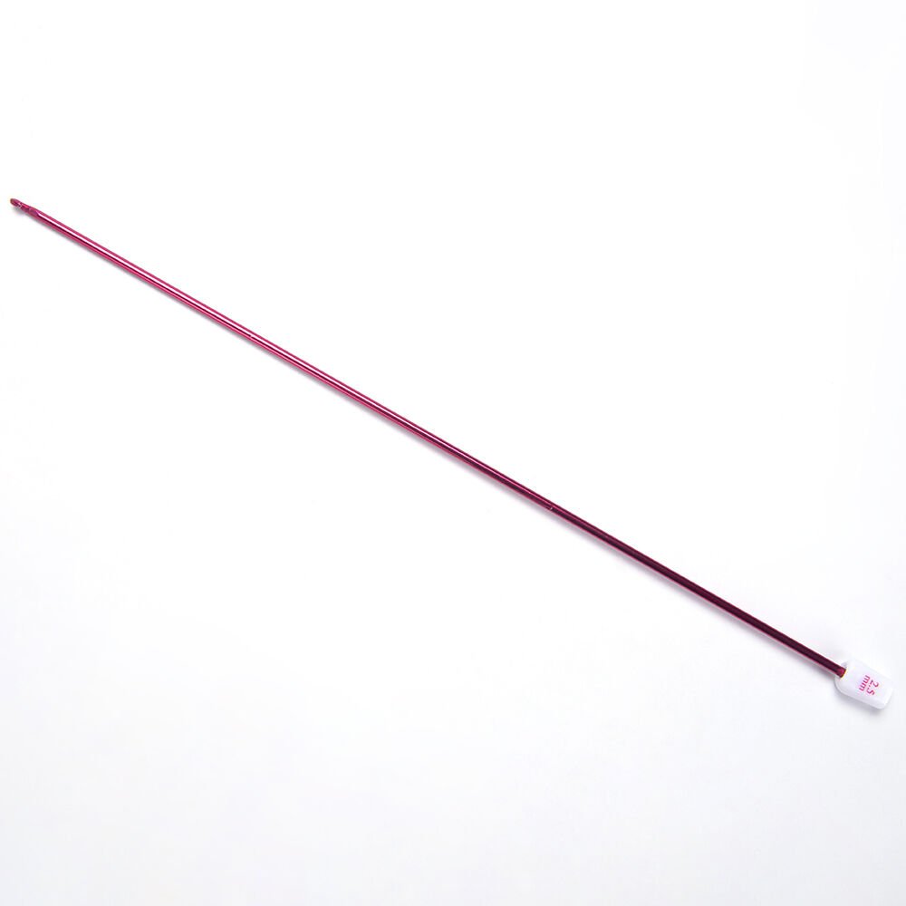 METAL TUNISIAN CROCHET HOOK 25 CM 2.5 MM - PINK