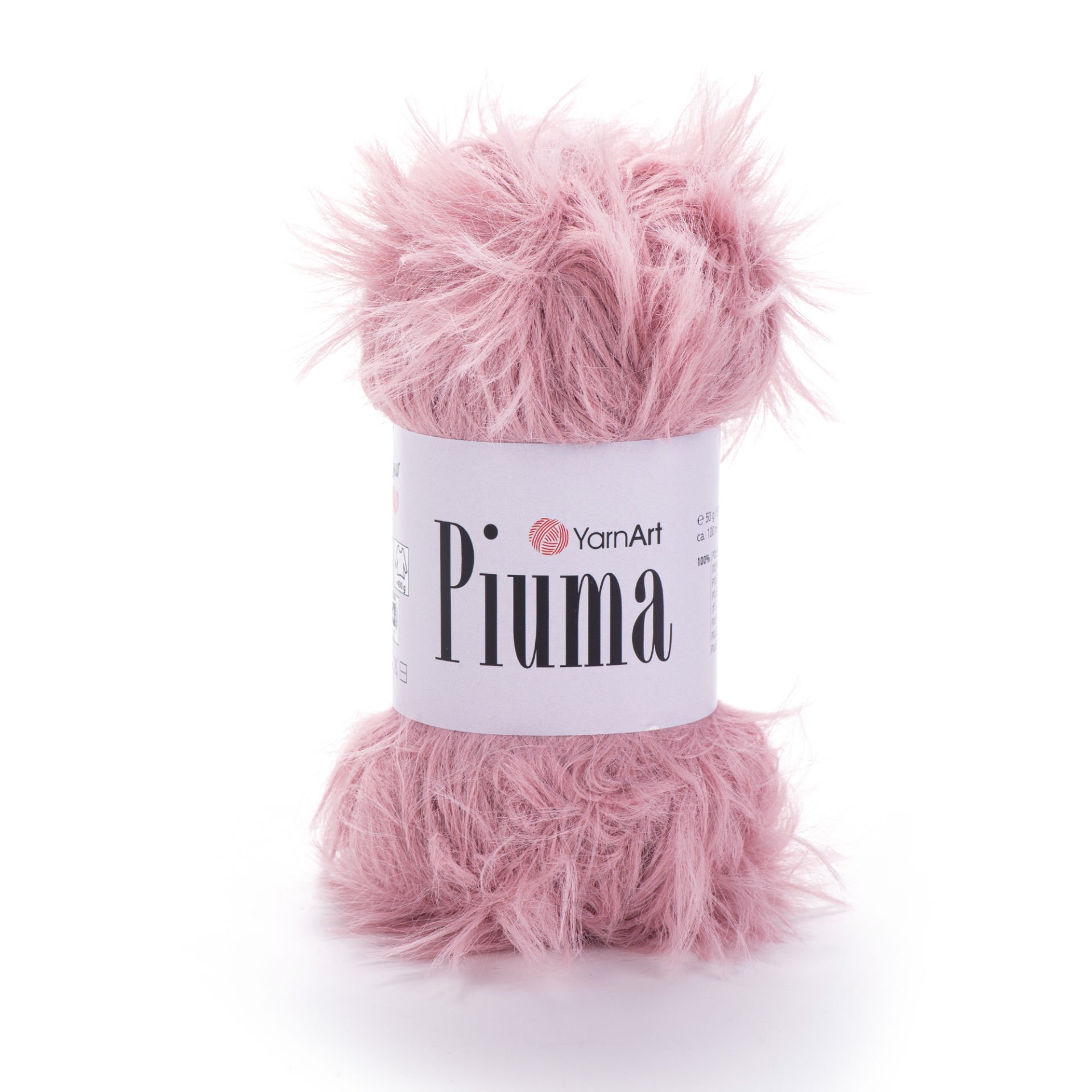 YARNART PIUMA - KNITTING YARN PINK - 4413