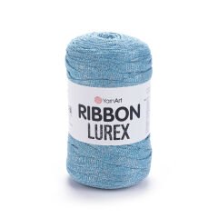 YARNART RIBBON LUREX - ACCESSORIES KNITTING YARN TURQUOISE - 733