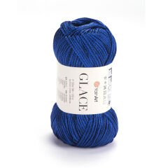 YARNART GLACE - KNITTING YARN BLUE - 7307