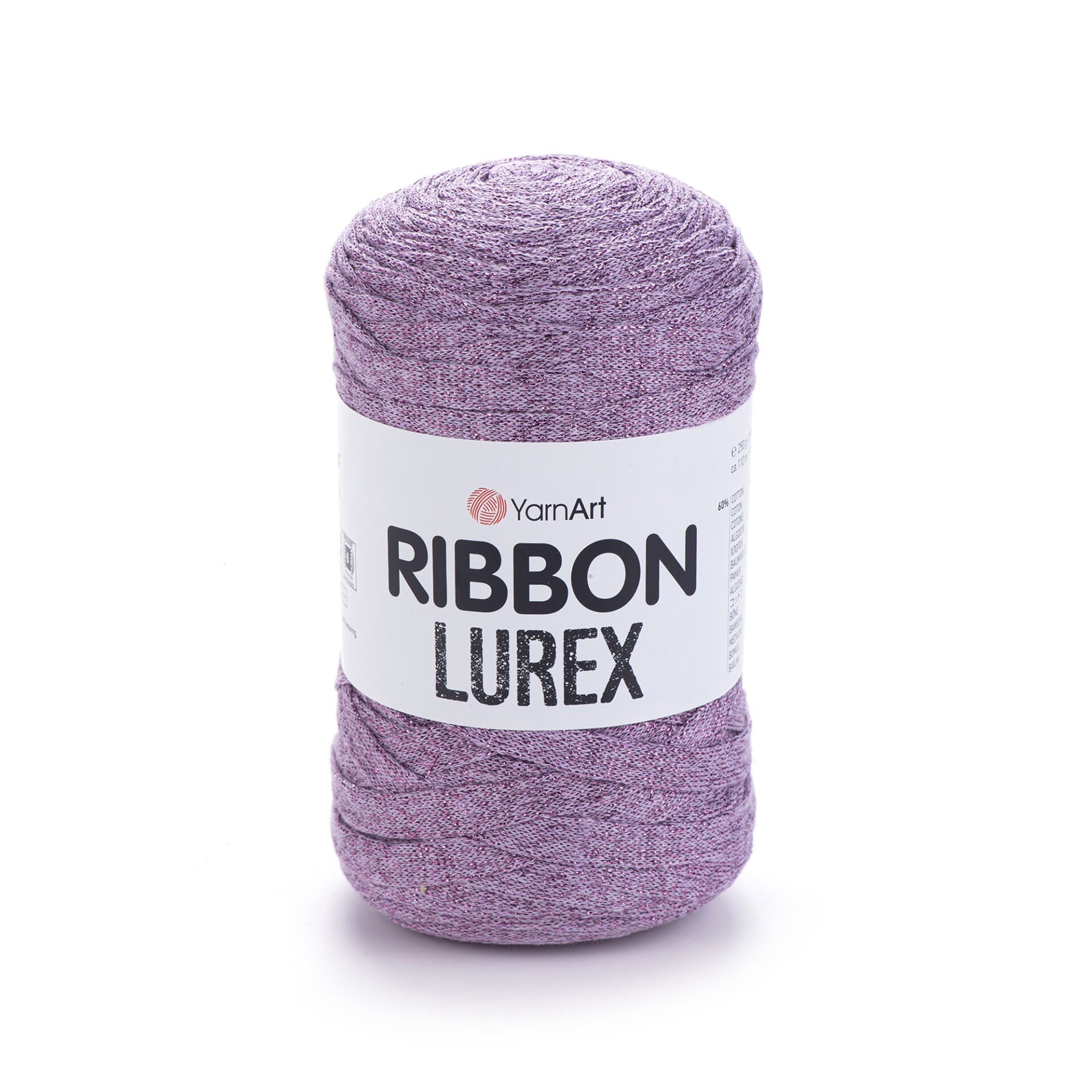 YARNART RIBBON LUREX - ACCESSORIES KNITTING YARN LILAC - 734