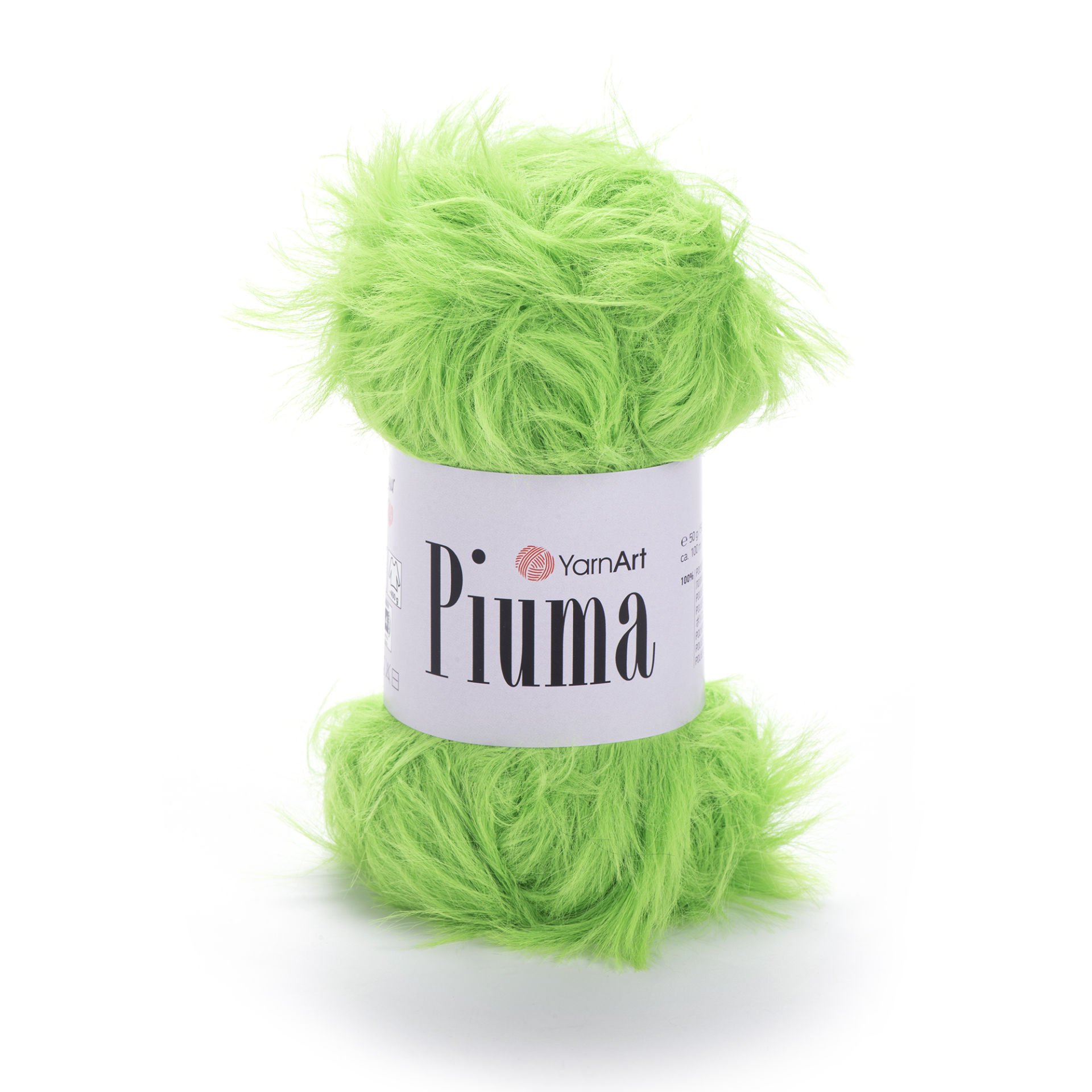 YARNART PIUMA - KNITTING YARN GREEN - 4417