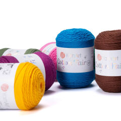 YARNART COTTON FAIR 8/4 - KNITTING YARN CLARET - 5546