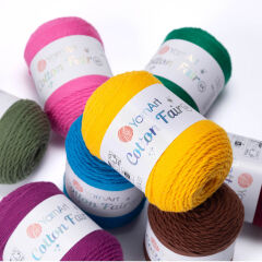 YARNART COTTON FAIR 8/4 - KNITTING YARN CLARET - 5546