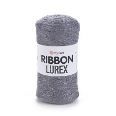 YARNART RIBBON LUREX - ACCESSORIES KNITTING YARN GREY - 737
