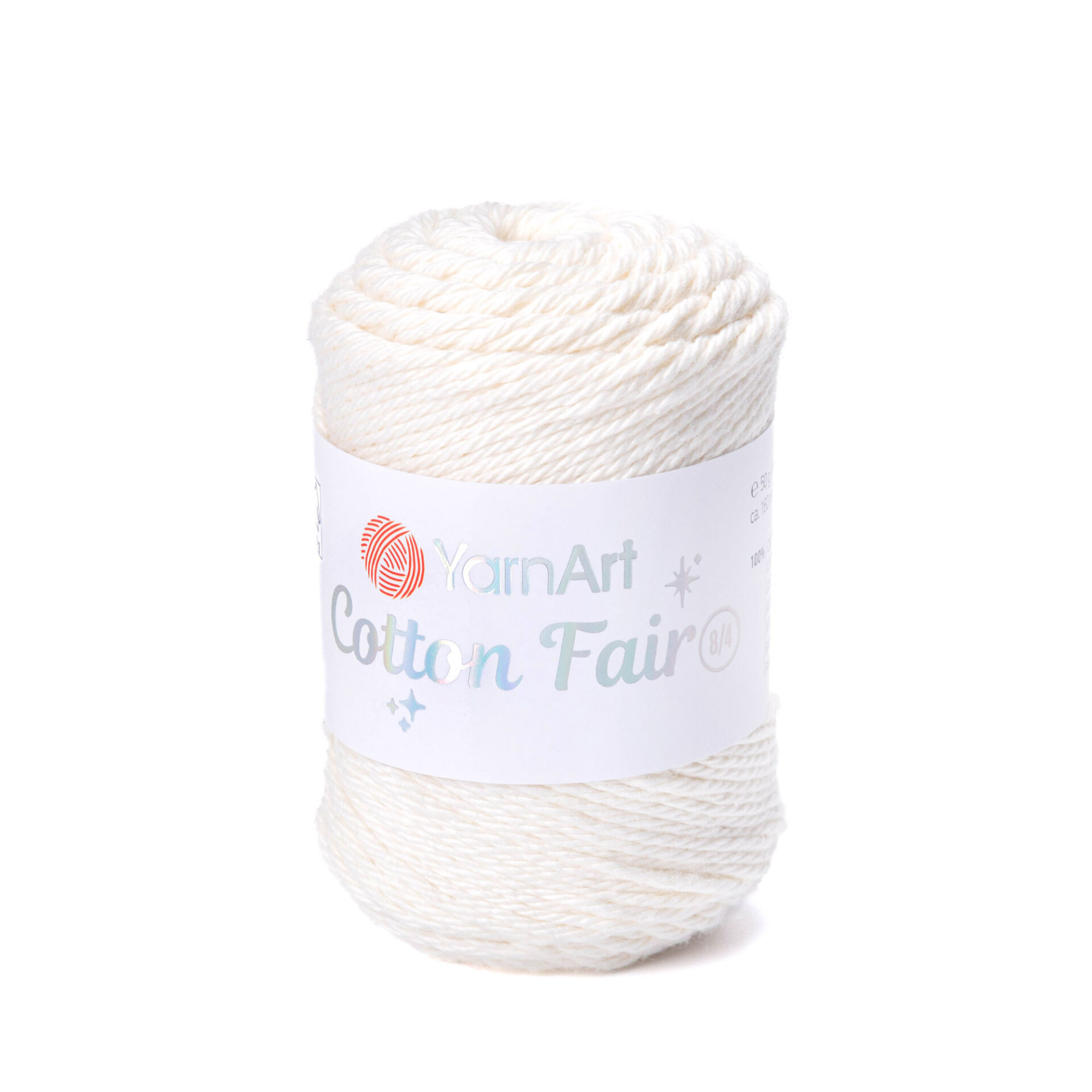 YARNART COTTON FAIR 8/4 - KNITTING YARN OFF-WHITE - 5503