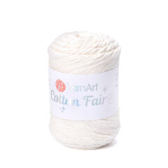 YARNART COTTON FAIR 8/4 - KNITTING YARN OFF-WHITE - 5503