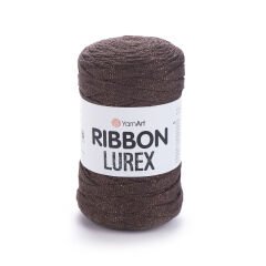 YARNART RIBBON LUREX - ACCESSORIES KNITTING YARN BROWN - 736