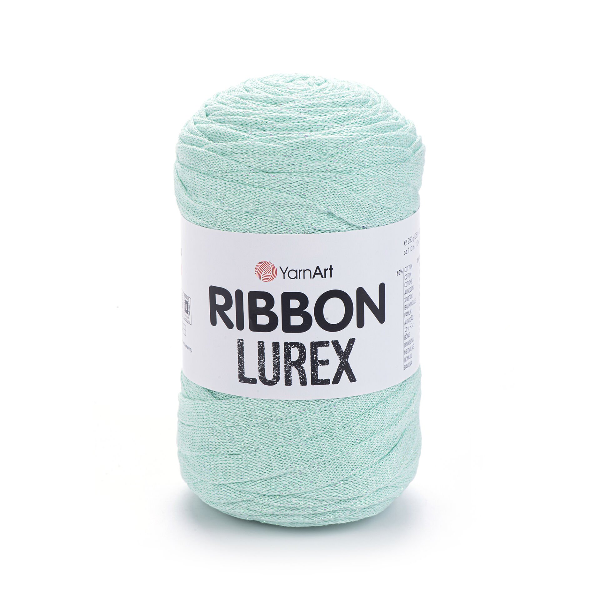 YARNART RIBBON LUREX - ACCESSORIES KNITTING YARN LIGHT TURQUOISE - 738