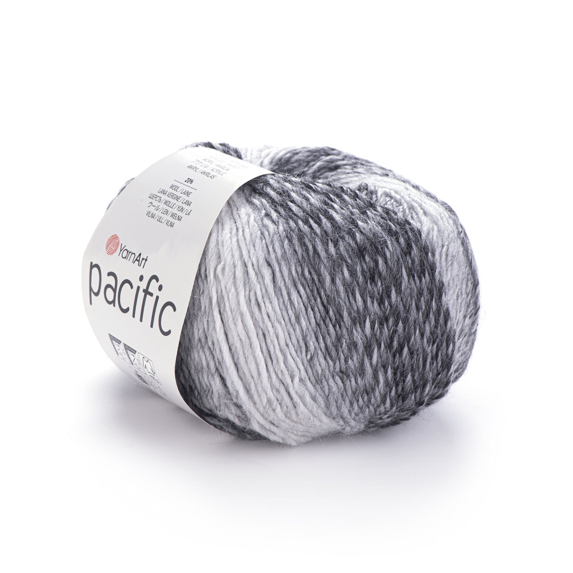 YARNART PACIFIC - MULTICOLOR KNITTING YARN VARIEGATED - 300
