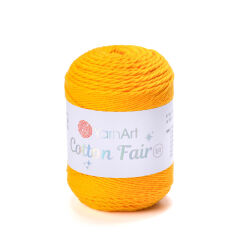 YARNART COTTON FAIR 8/4 - KNITTING YARN YELLOW - 5509